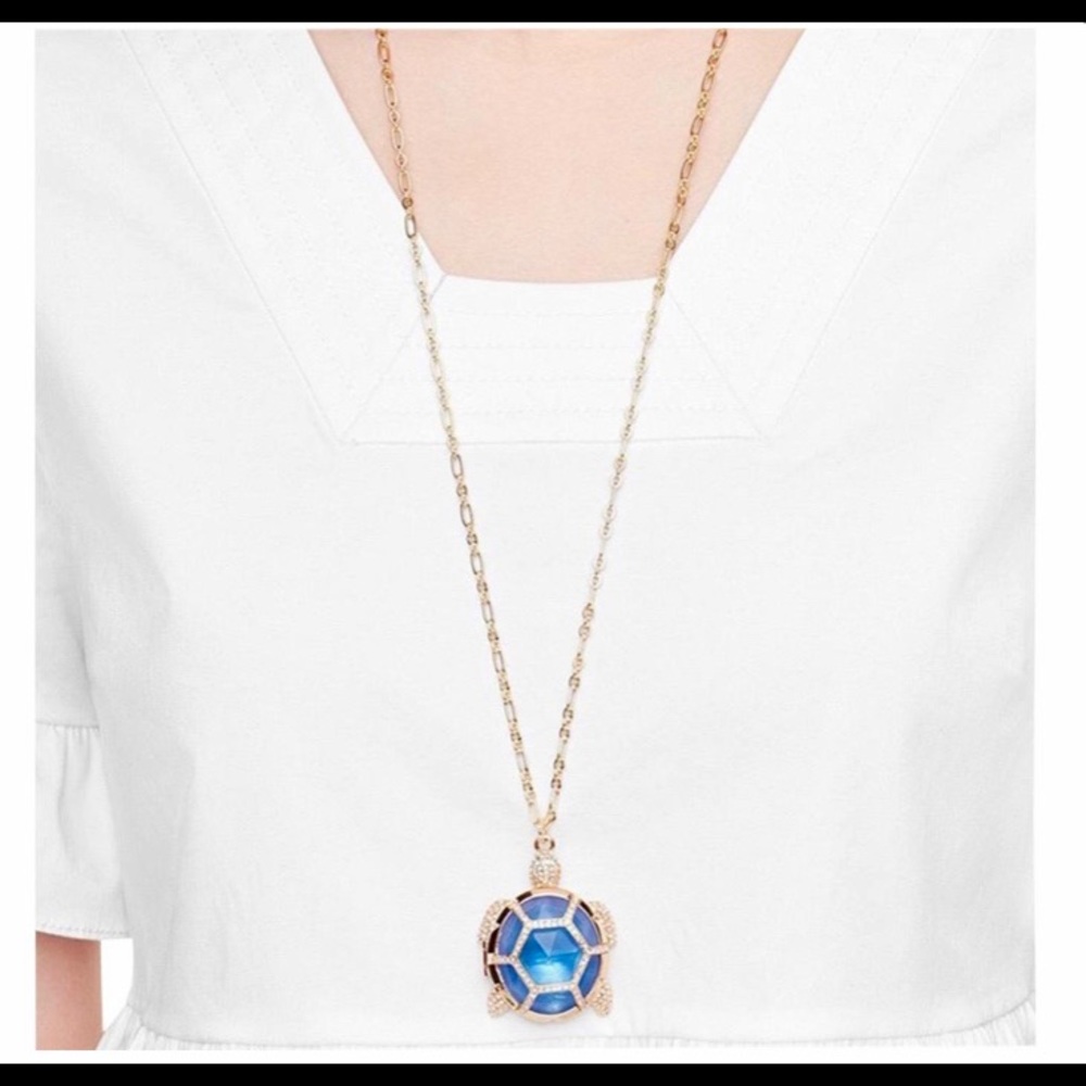 Kate spade sea turtles long necklace